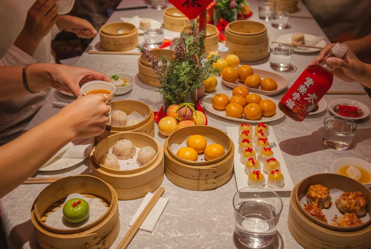 Chinese New Year feasting and dim sum