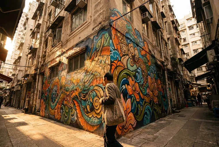 Hong Kong street art murals walking guide