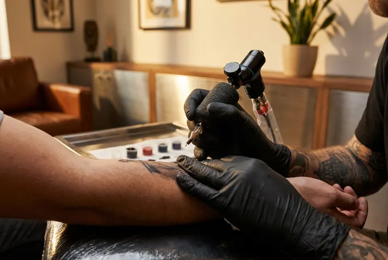 Jimmy Ho, Hong Kong tattoo artist at work